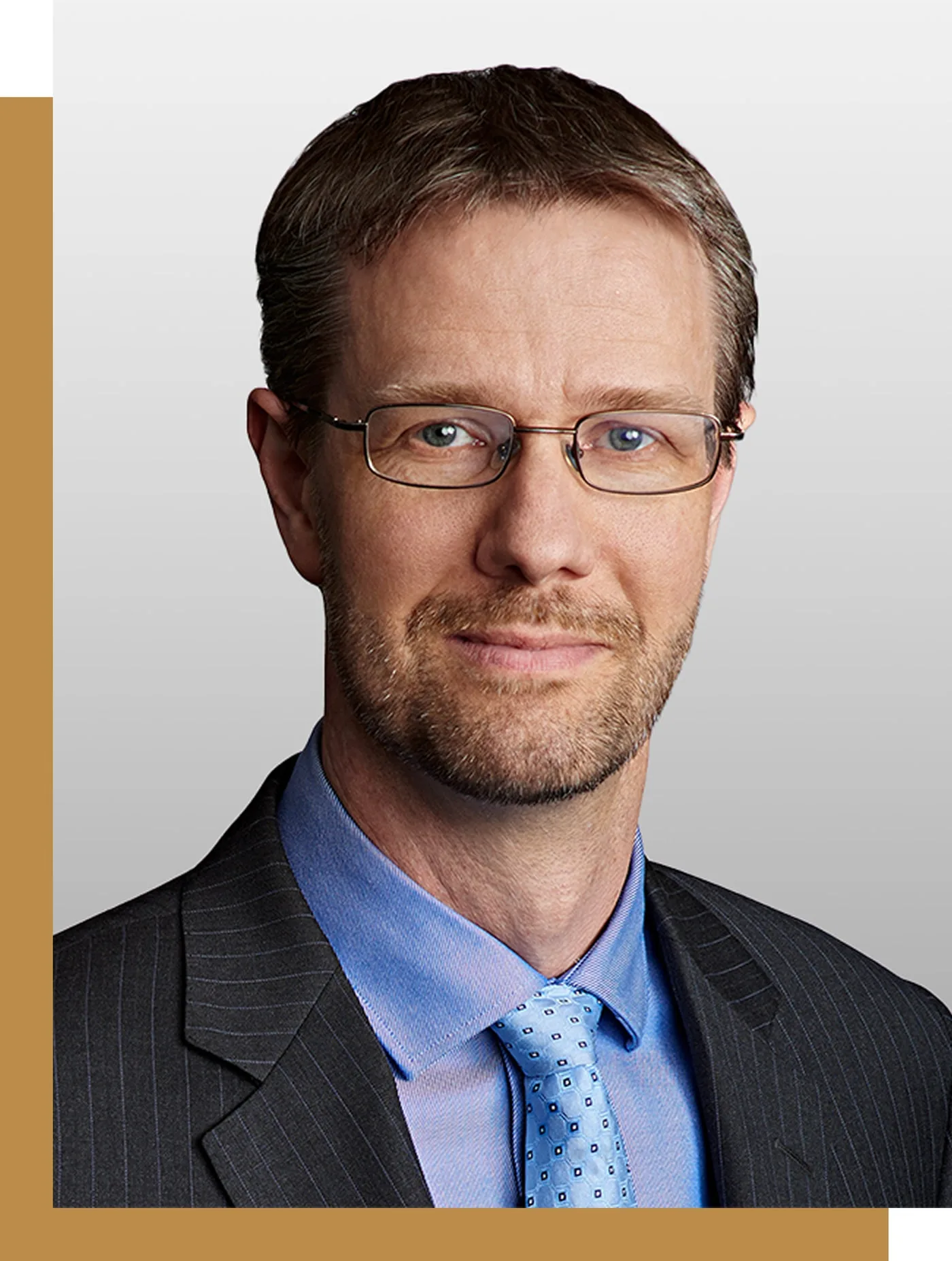 Portrait of Mr. Hatcher, founder of Fortress Economics